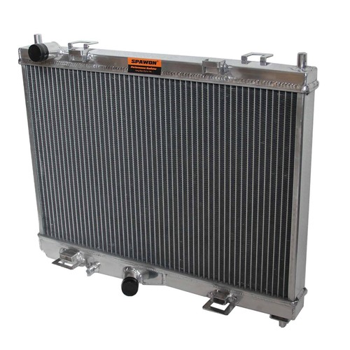 Radiador 3 filas apto para Ford Courier Fiesta XL L SE 1.6L L4 2003-2018 MT 13201 SPAWON - Imagen 2 de 8