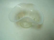 Fenton Blue Opalescent Blackberry Spray Vase Excellent Condition