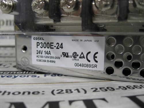 Cosel 24V Power Supply - P300E-24 w/Warranty - Picture 2 of 2