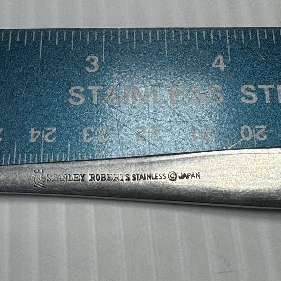 Cuchara de té Stanley Roberts SRB187 diseño floral descontinuada de colección rara Foto 2 de 2