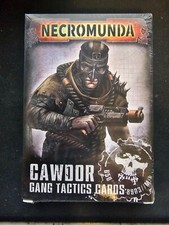GW Games Workshop Necromunda Cawdor Gang Tactics Cards Sealed New