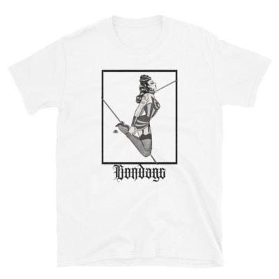 BOUND FOR FUN, BDSM, TATTOO, NEW KINK T-SHIRT