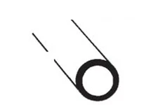 Evergreen Styrene 229 - 3 x 9/32" (7.1 mm) Diameter x 14"/355mm Long Tube