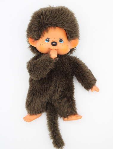PELUCHE KIKI LE VRAI AJENA SEKIGUCHI MONCHHICHI 20 cm TBE EUR 15,00