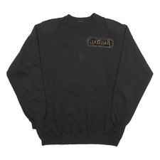 COLORADO Womens Black Jaguar Logo Crew Neck M Sweatshirt Cotton Blend Casual