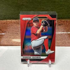 2025 Panini Prizm #165 Shinnosuke Ogasawara /299 Red