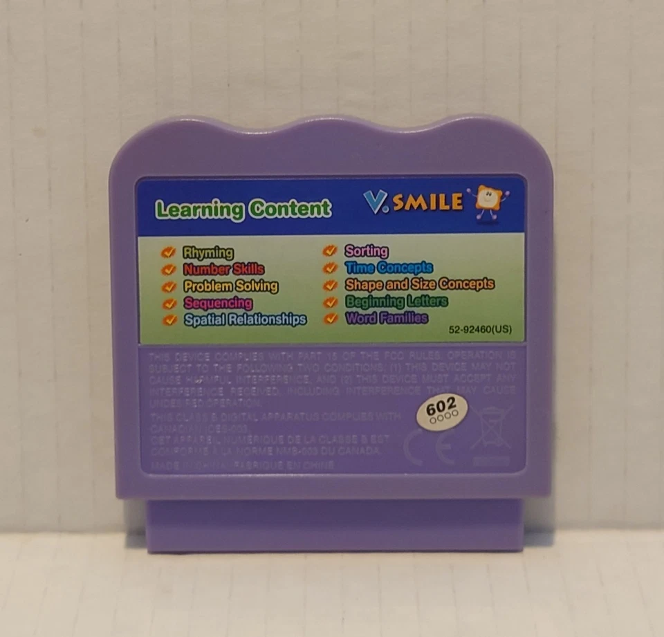 VTech VSmile learning system Sesame Street Bert Ernie Game tested&works well - Image 2 of 4