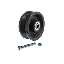 4 Cast Iron V Groove Wheel 1 Piece