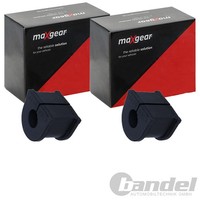 2X Maxgear 16Mm Stabilager Hinten Beidseitig Passend FÜR Links+Rechts