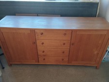 Wooden Sideboard Solid Cherry wood John Lewis Side Unit