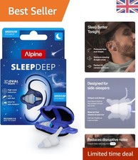 SleepDeep Ear Plugs|1 Pair Size M | Earplugs for Sleep | 27dB SNR