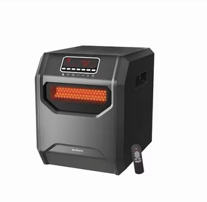 WeWarm Quartz Infrared Portable Space Heater w/ Remote, Timer, 2 Settings, Black