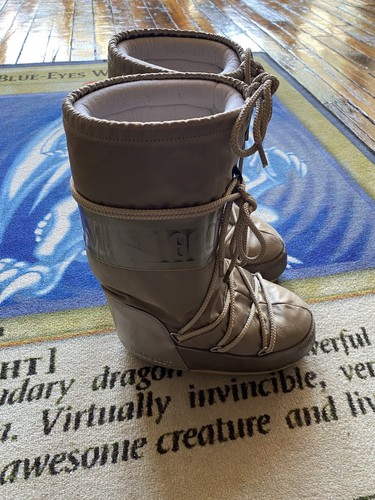 Moon Boots Icon Glance Rosa Nylon Botas Rosa Mujer EE. UU. 3, 5/6 UE 35/38 Cobre - Imagen 5 de 10