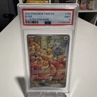 Pokemon TCG Eevee Sv06 Twilight Masquerade 188/167 IR PSA 9