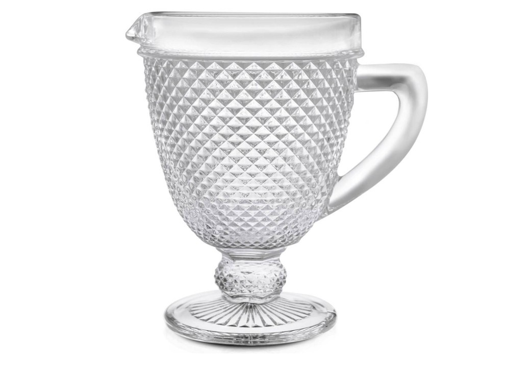 Glass Jug, 1.2 L, Transparent H&H