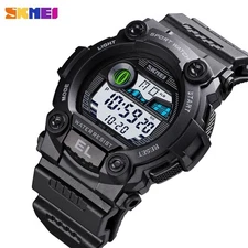 SKMEI 1633 New Men's Watches SKMEI Sports Digital Alarm LED Wristwatch For Male 