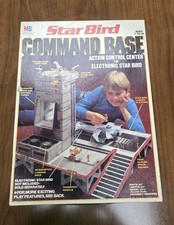 Vintage Milton Bradley Star Bird Command Base Box  Star Bird SEE VIDEO  PICS