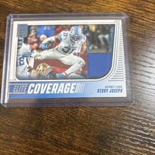 2025 Donruss Elite Kerby Joseph SP Elite Coverage Patch /799 Detroit Lions