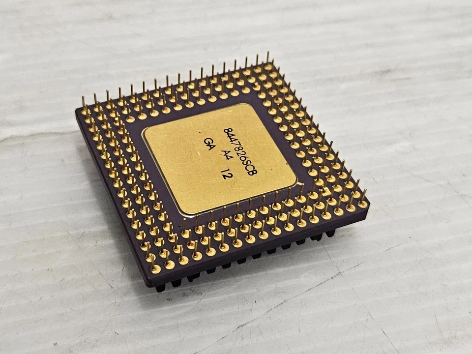 Intel i486 Overdrive DX20DPR66, 66MHz, SZ935, Socket 2, 3, Vintage CPU, Working - Image 2 of 2