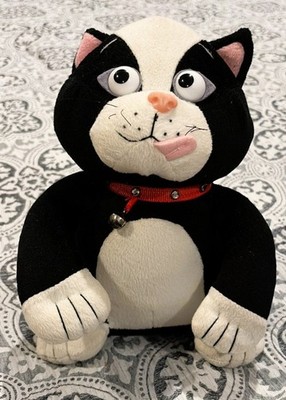Vtg Just For Laughs JFL Crazy Cat 10in Plush Rare Laughing Black Cat WORKS