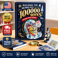 100000 Whys: Ultimate Brain Building Science Book for Kids English