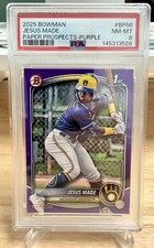 2025 Bowman - Prospects Jesus Made #BP-66 Purple /250 (RC)