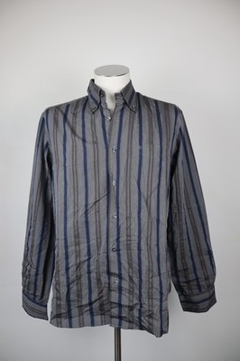 RB Roccobarocco Hemd Baumwolle Herren Gr. 16,5 42 Herr Vintage Casual Cotton