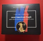 2026 W $5 Proof Gold Eagle    1/10 th OZ.  W/OGP