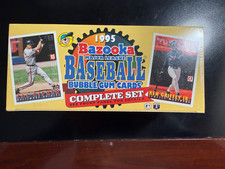 1995 Bazooka Baseball Complete Factory Sealed Set-5 Red Hots-10 Gum, Griffey Jr 