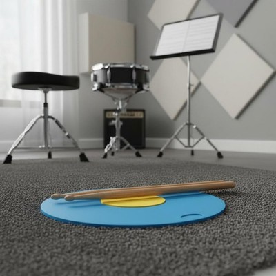 Drum und Becken Mute Kit Rauschunterdrückung Percussion Zubehör für Wohnung
