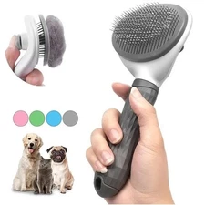 Pets Hair Grooming Massage Deshedding Cleaning Brush & Hair Remover Dog Cat Comb