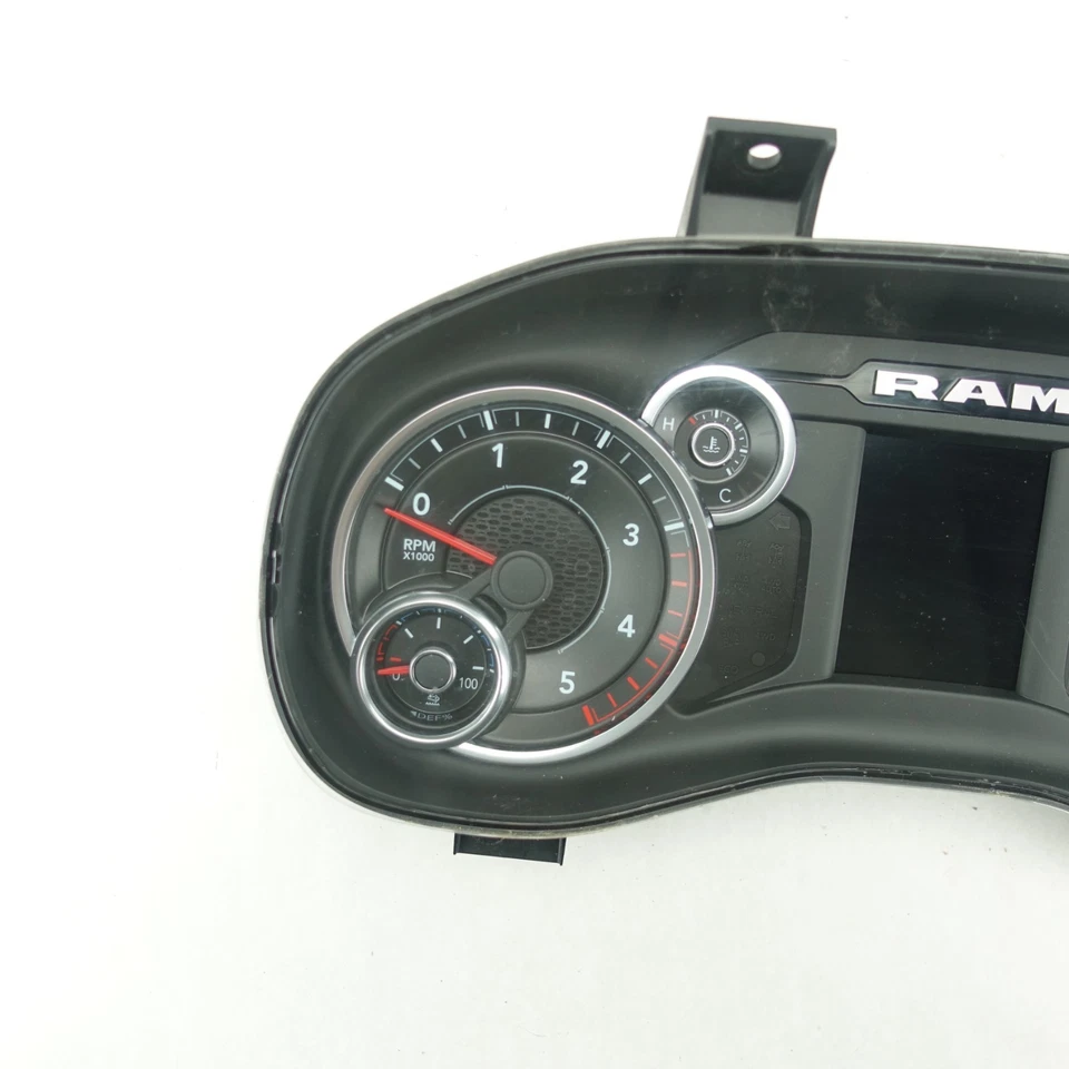 Ram 2500 3500 4500 2019 velocímetro diésel cuadro de instrumentos indicadores 232 k millas Foto 2 de 4