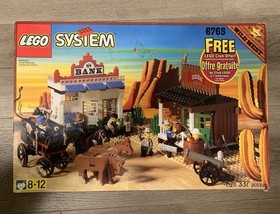 LEGO Western: Gold City Junction (6765) 100% Complete W/ Box And instructions