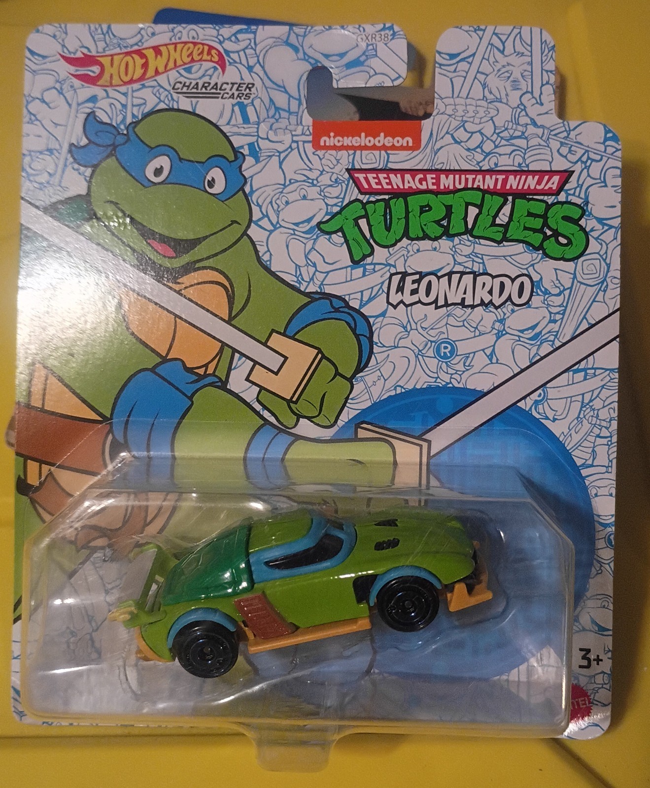 Hot Wheels TMNT Teenage Mutant Ninja Turtles Leonardo Character Car