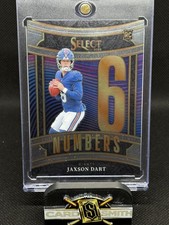 2025 Panini Select #16 Jaxson Dart Select Numbers
