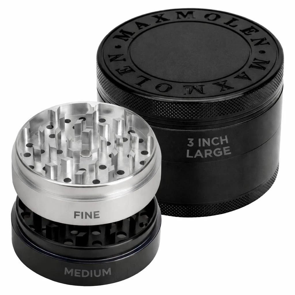 Grinder 3 Inch Large Dual Grind Plate Fine Medium SGV2 Spice Seasoning result