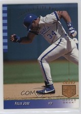 1993 Upper Deck SP Felix Jose #230 0g7