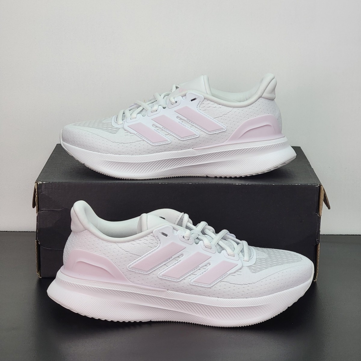 Adidas White and Pink Running‎ Shoes 97f41ed6492f.jpg?width=3840&  main image 3
