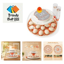 Automatic Egg Incubator with Candler & Humidi...