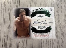 2015 Leaf Ken Shamrock Ringside Heroes Auto 1/5 ULTRA RARE