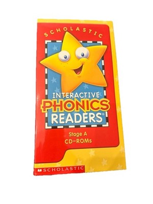 Scholastic Interactive Phonics Readers Stage A CD-ROMs 6 Disk Set VGC