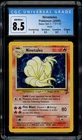 Pokemon CGC 8.5 Base Set 2 Ninetales 13/130 Holo Rare 2000 Near Mint