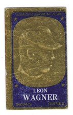 1965 Topps Embossed Leon Wagner #31 VG Cleveland Indians