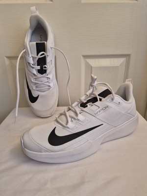 Nike Court Vapor Lite HC White Black Tennis Sneakers Shoes DC3432