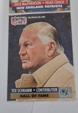 1991 Pro Set - Hall of Fame Selection Tex Schramm #30 (RC)