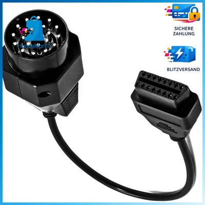 OBD2 Diagnose-Adapterkabel 16-polig für BMW 20-polig Fahrzeugdiagnose Adapter