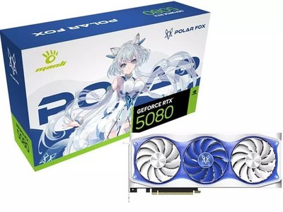 Manli GeForce RTX 5080 Palor Fox OC 16GB GDDR7 Graphics card