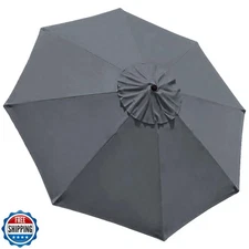 EliteShade USA 9FT Patio Umbrella Replacement Covers 8 Ribs Market Umbrella C