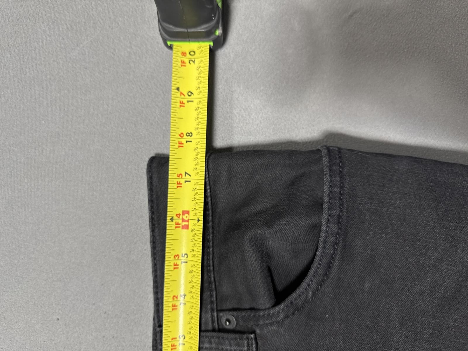Mugsy Jeans Men 35x30 Black Squid Inks Stretch Denim Comfort Preppy