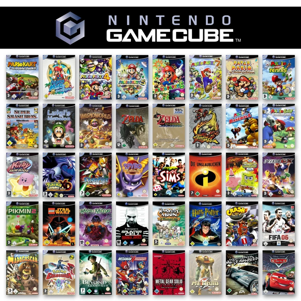 Nintendo Gamecube Gioco A Scelta tra i Migliori Titoli Zelda Mario Pokemon Luigi